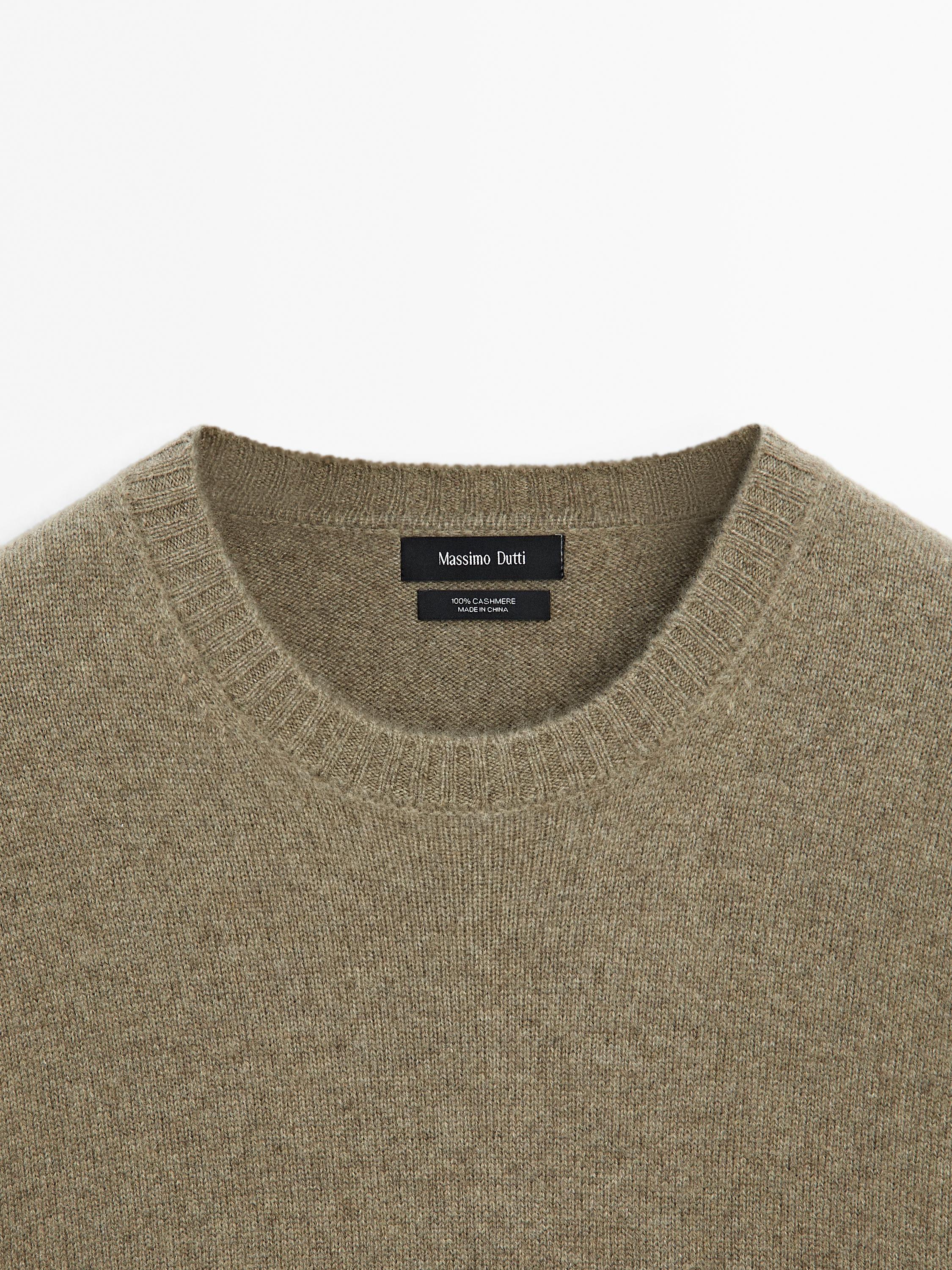 100% cashmere sweater